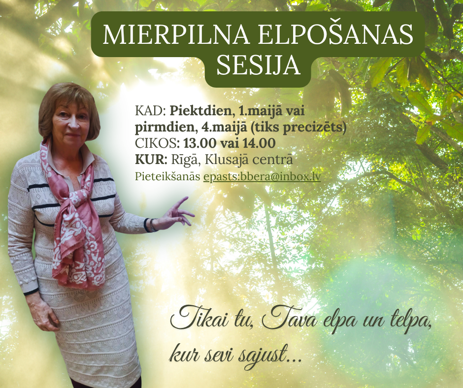 Maija elpošanas sesija