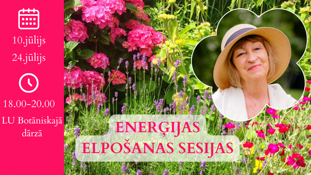 Elpošanas sesijas Botāniskajā dārzā